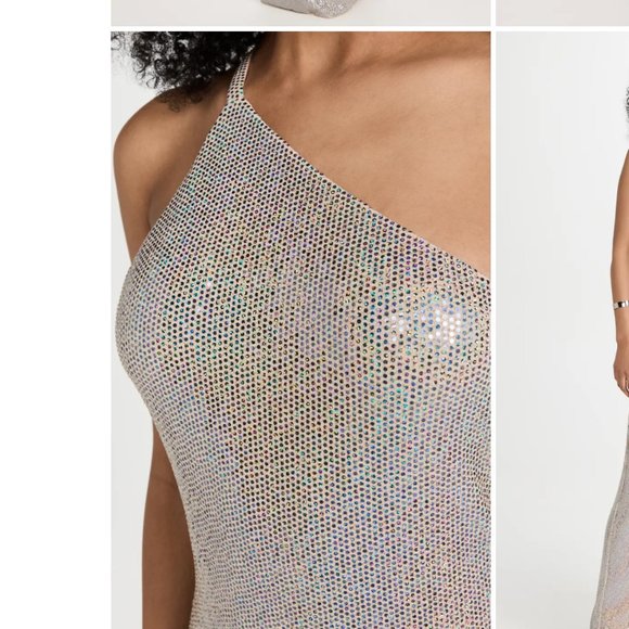 Elegant Silver Backless Dress - Picture 12 of 12